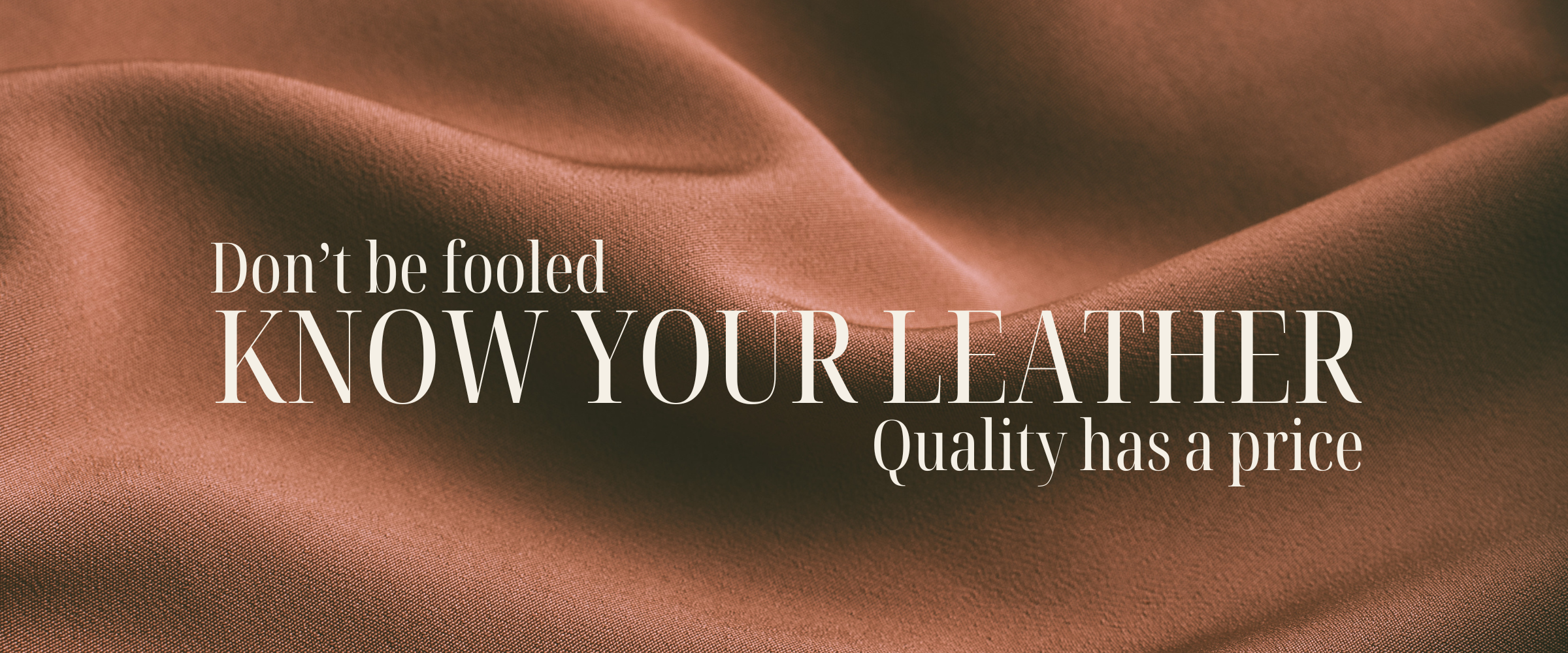 The Genuine Leather Trap