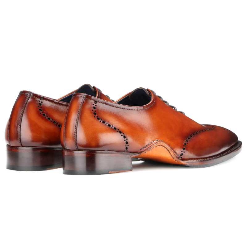 Alfar Wholecut Oxfords in Cognac