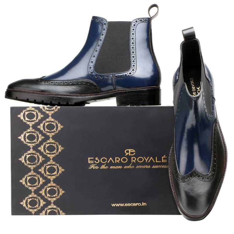 Evander Chelsea Boots - Blue