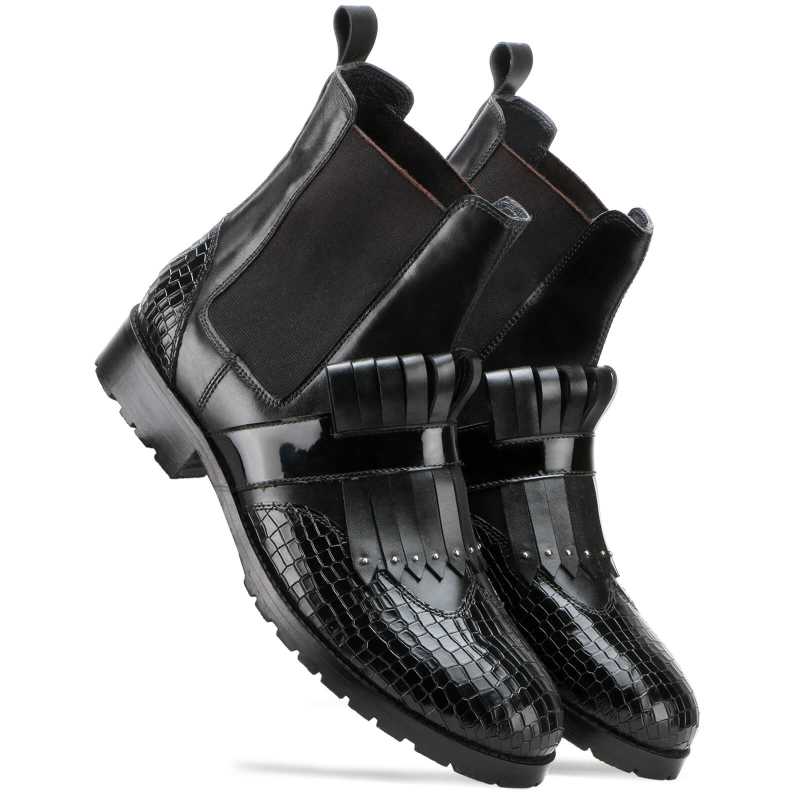 Hopton Chelsea Boots in Black