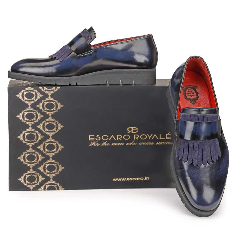 Rico AirFlexLite Kiltie Leather Slipon Shoes for Men