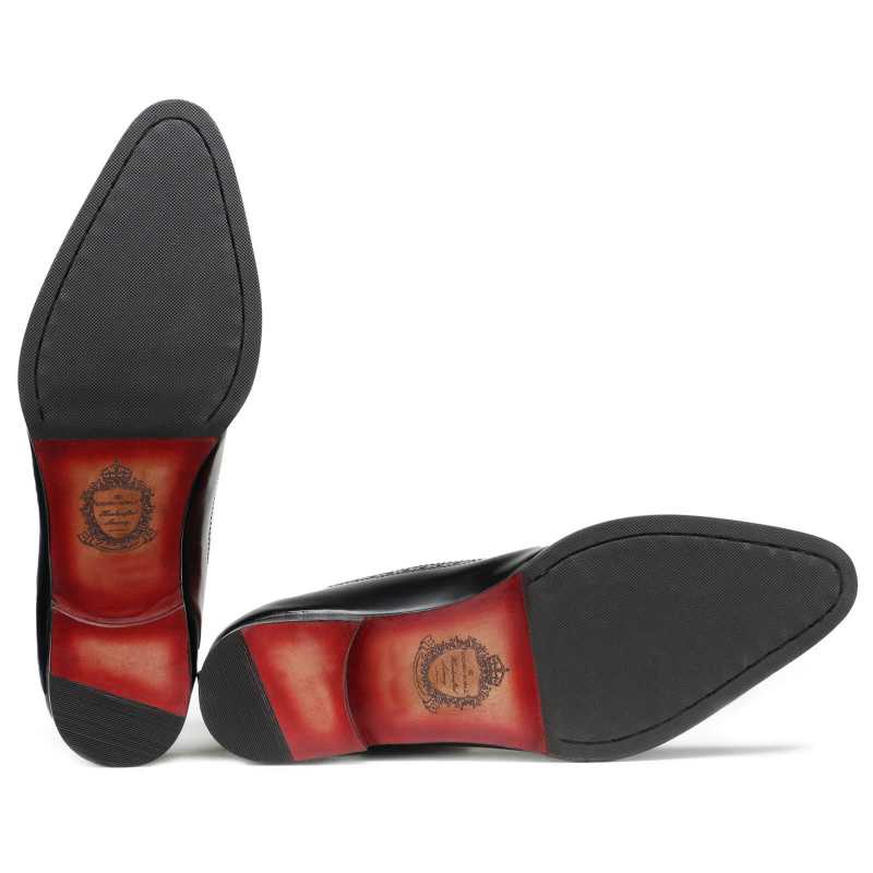 Ripley Zipper Boots in Red