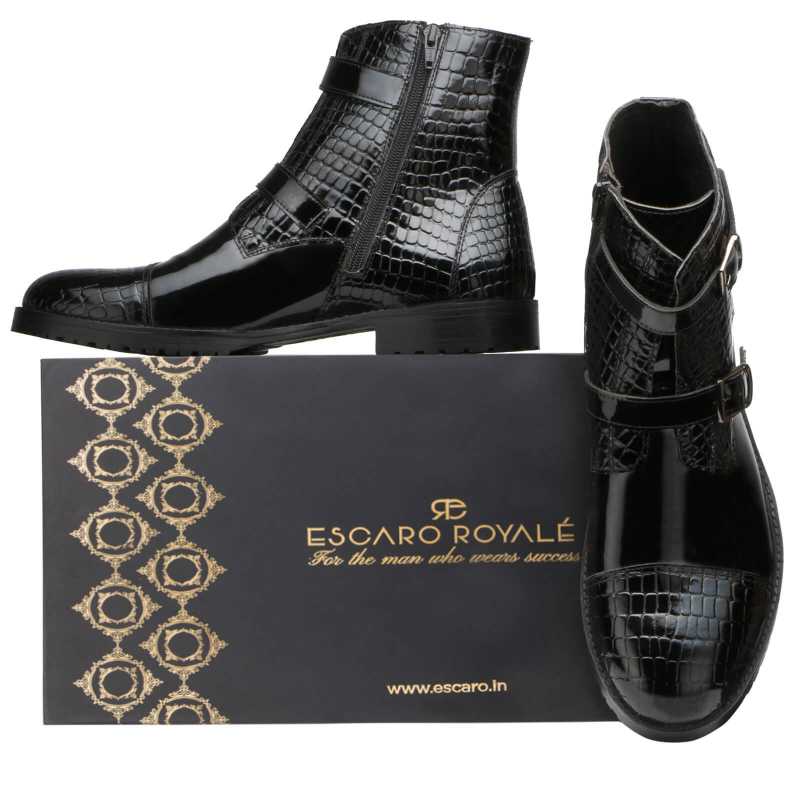 Rocky Patent Boot - men's shoes, view 7