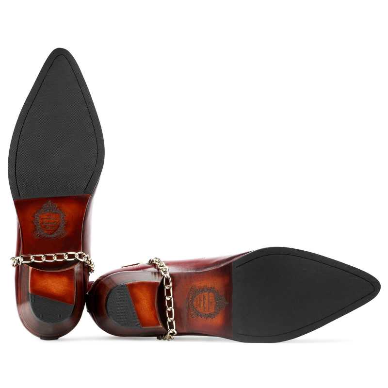 Salvador Cowboy Skull Boots in Multicolor