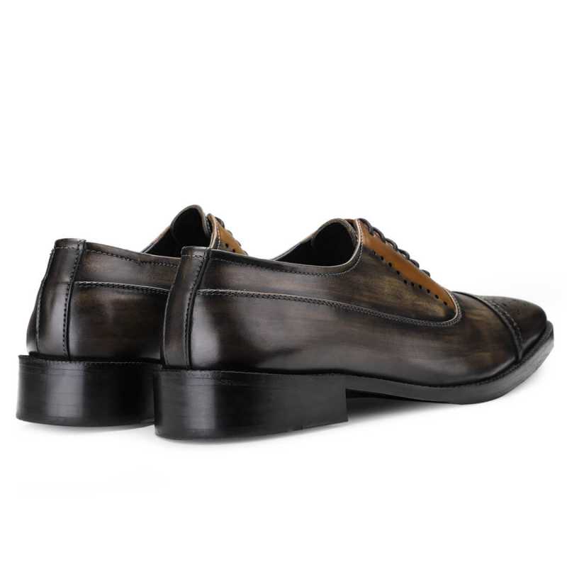 Marvin Medallion Captoe Oxfords