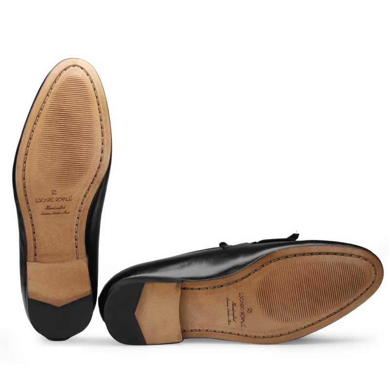 Ortiz Horsebit Loafers in Black