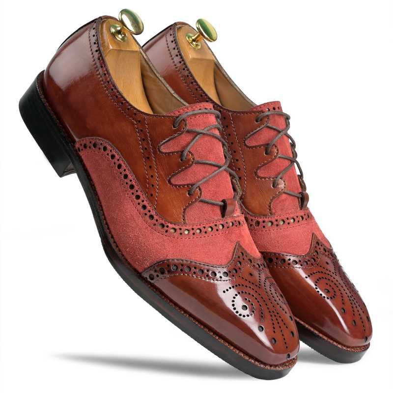 Bart Criss Cross Oxford Cognac - Main Image