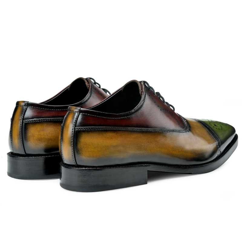 Marvin Medallion Toecap Oxfords in Multicolor