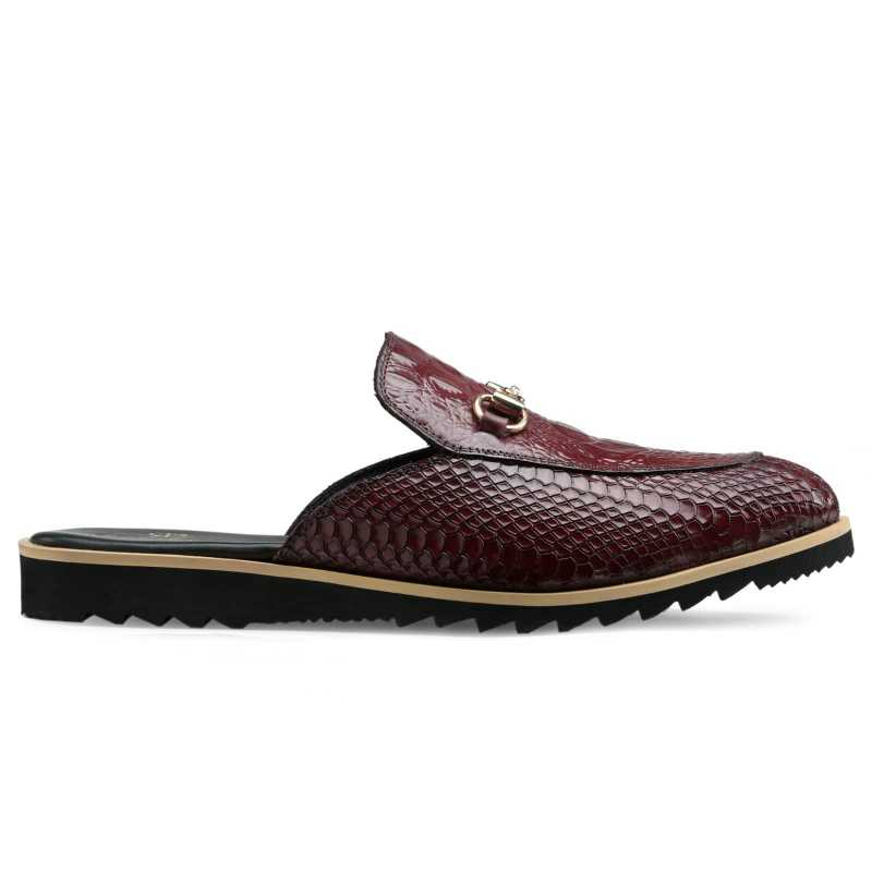 The Hale Slippers Mules Wine