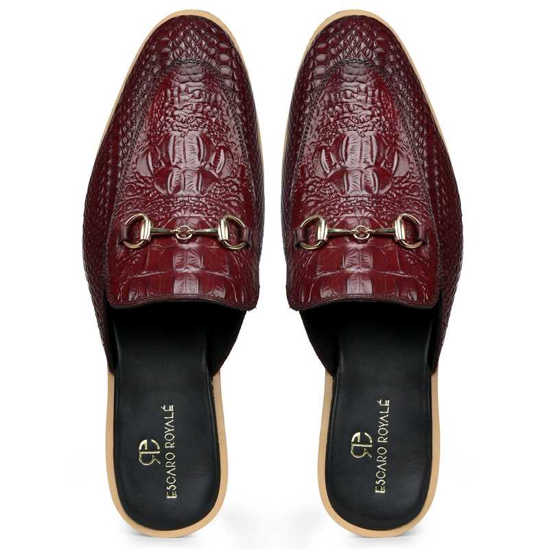 The Hale Slippers Mules Wine