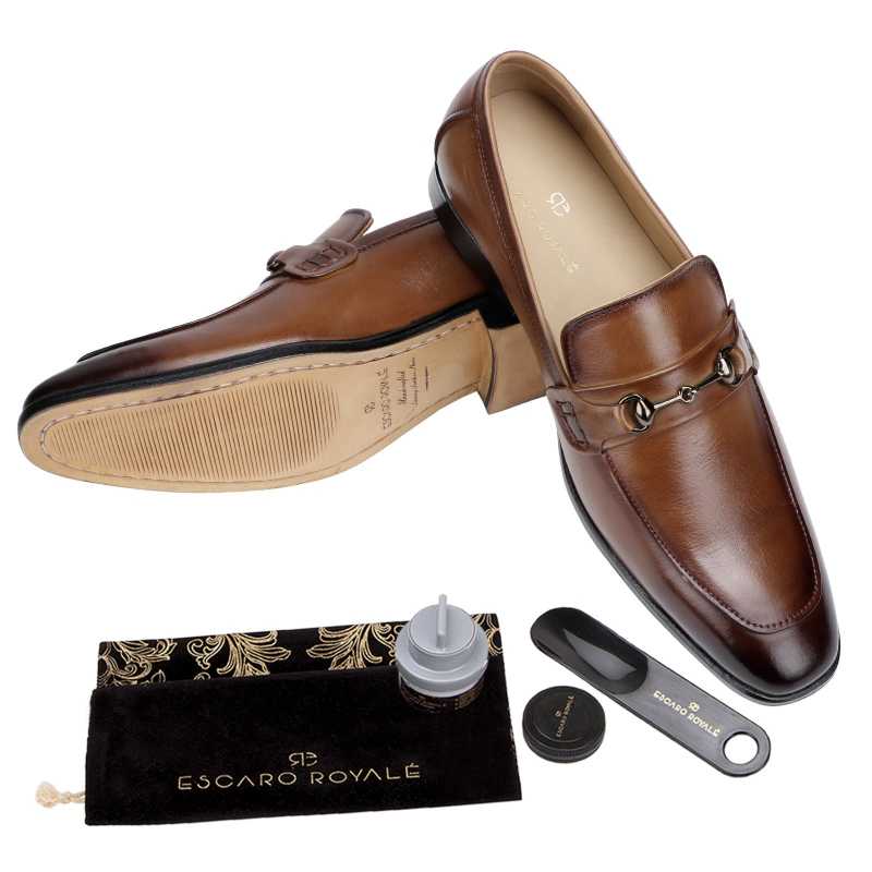 Vermont Horsebit Loafers in Tan