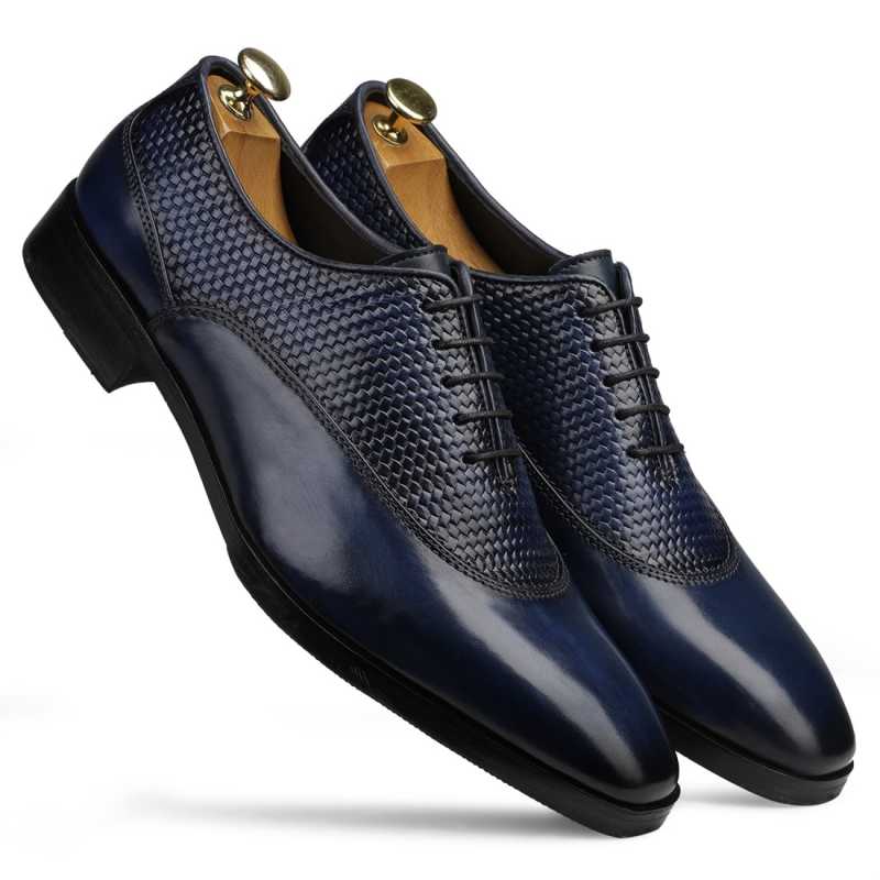 Dwayne Dual Textured Oxfords - men's shoes, view 1