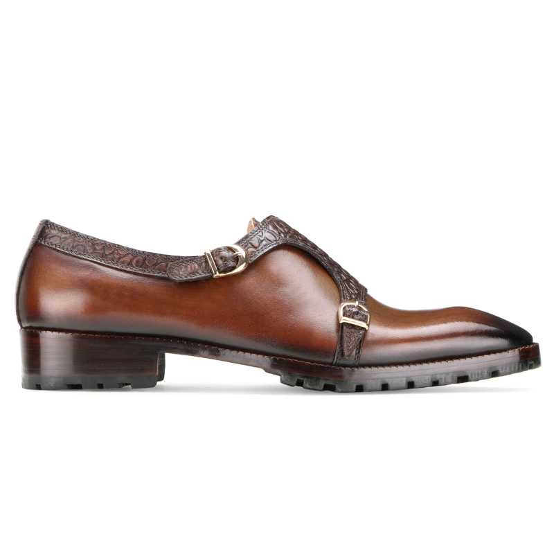 Rio Double Monks in Brown