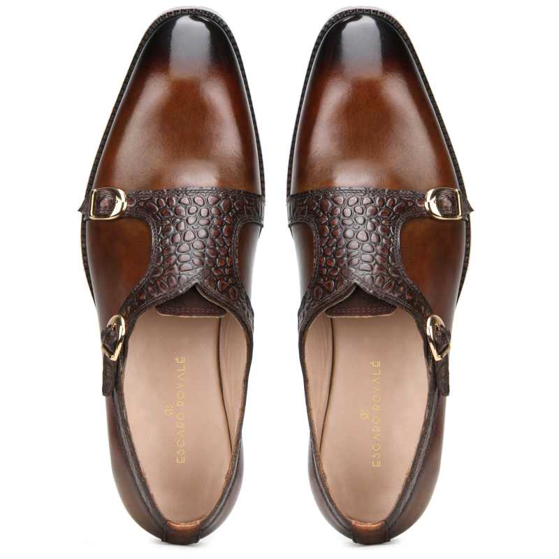 Rio Double Monks in Brown