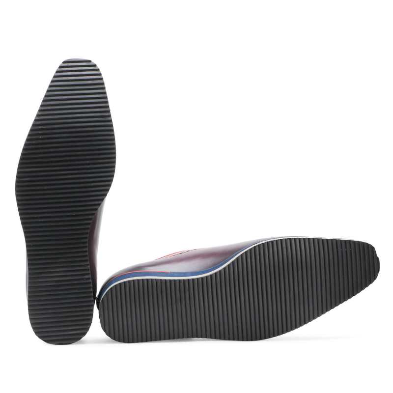 Saxton AirFlexLite Oxfords Shoes in Red-Purple