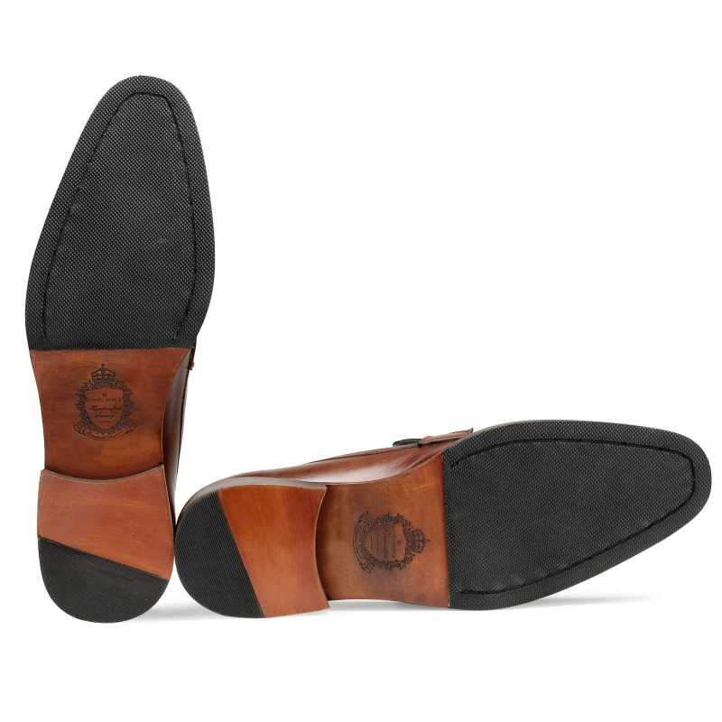 Asheville Penny Loafers in Brown Olive