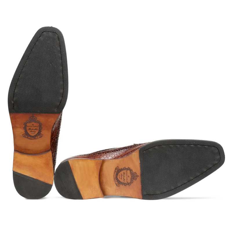 Myrtle Designer Brogues in Brown