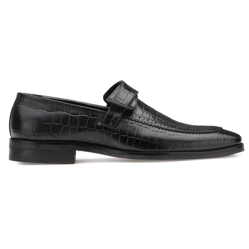 Rockhill Designer Penny Loafers in Black