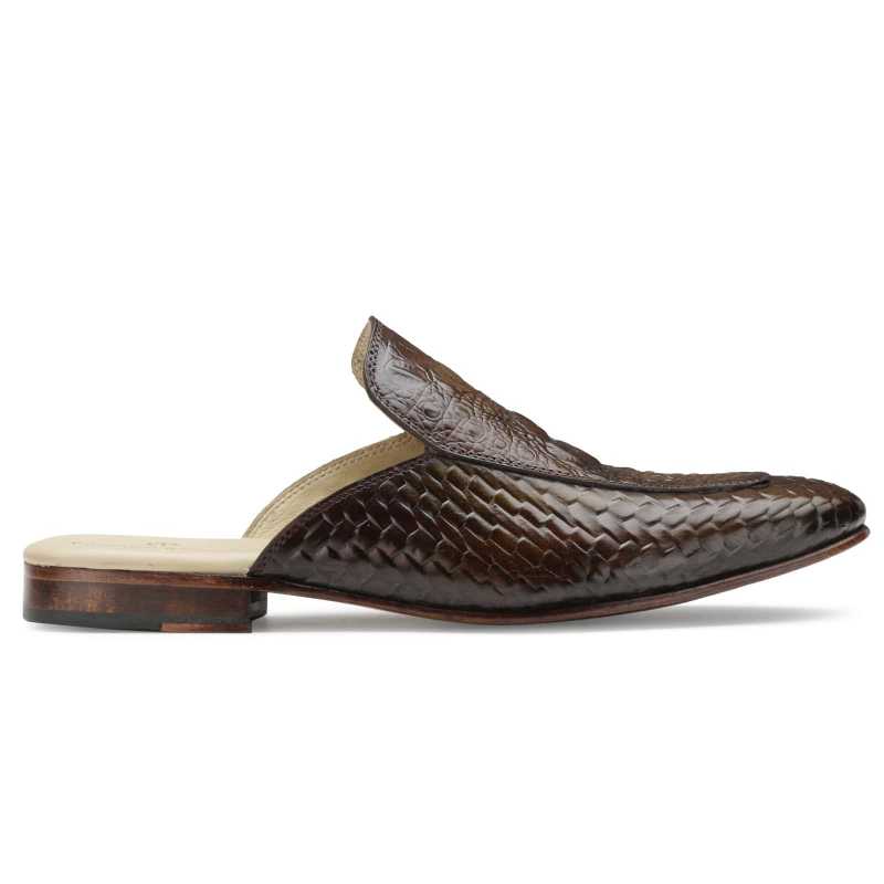 Georgetown Mule Slippers in Brown