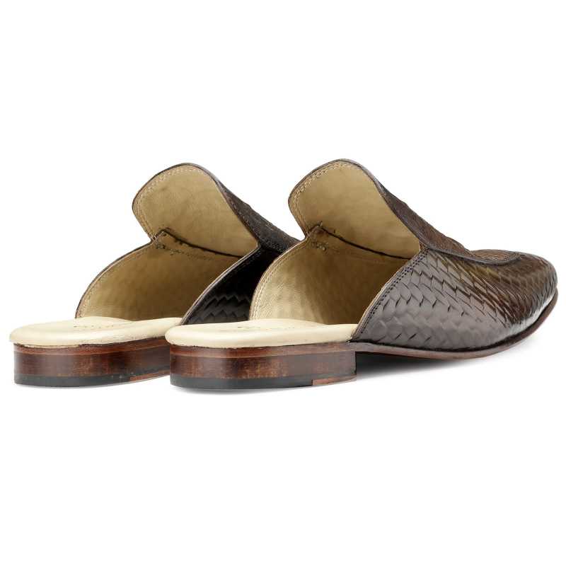 Georgetown Mule Slippers in Brown