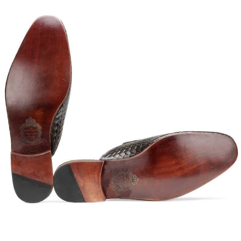 Georgetown Mule Slippers in Brown