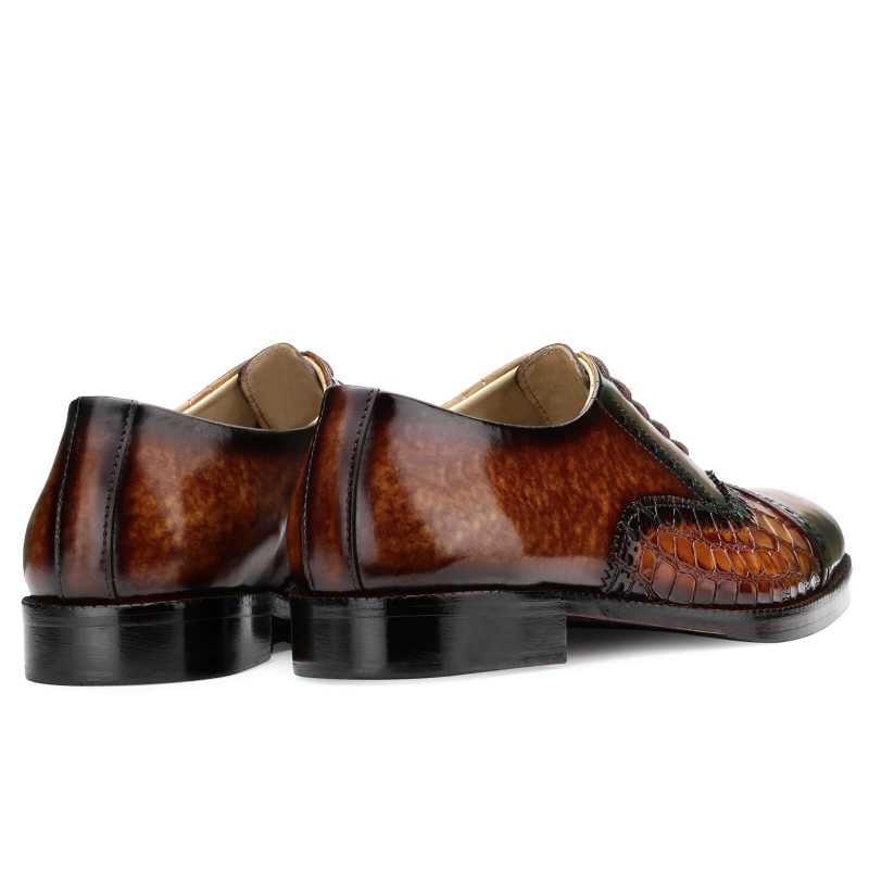 Kavan Toecap Oxfords in Brown