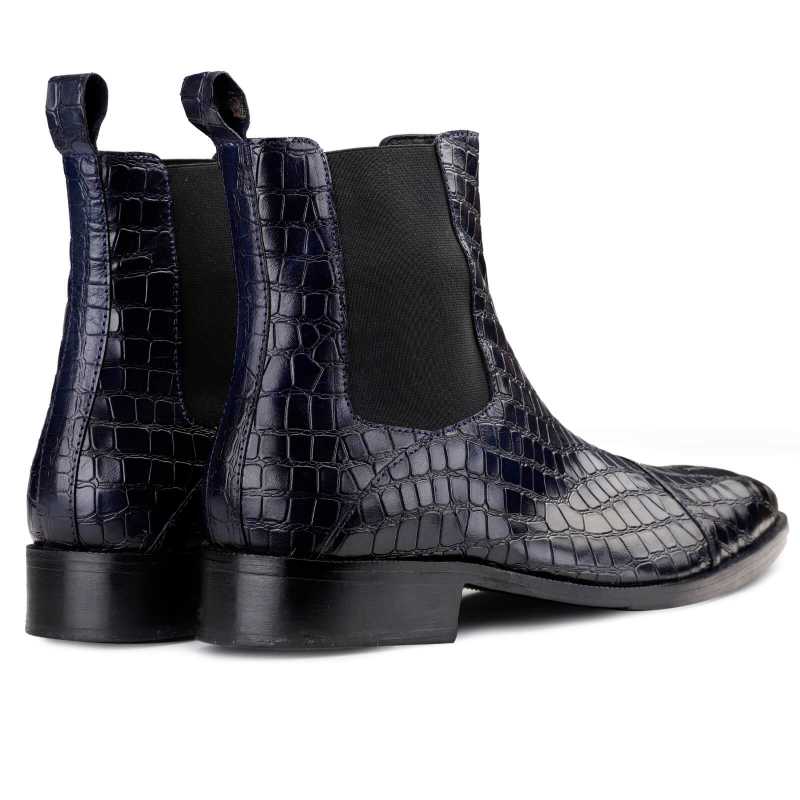 Regal Chelsea Boots In Blue