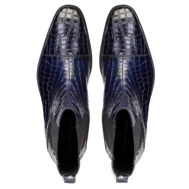 Regal Chelsea Boots In Blue