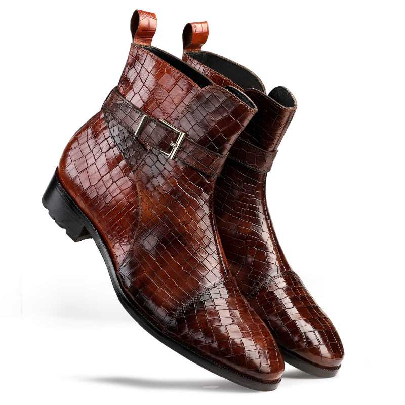 The Jodhpur Boots in Patina Brown - men's shoes, view 1