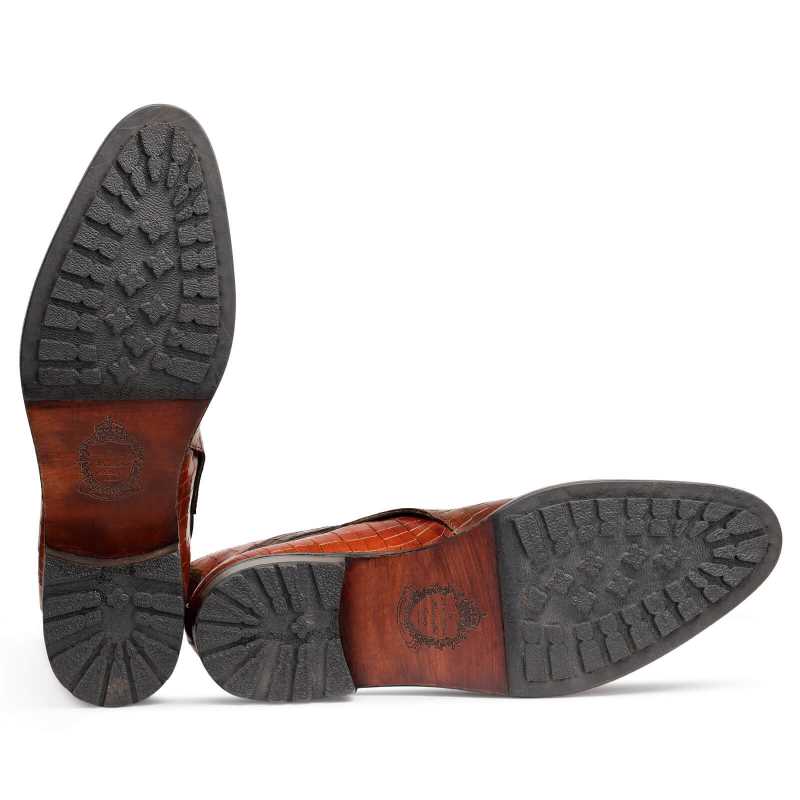 The Jodhpur Boots in Patina Brown - men's shoes, view 6