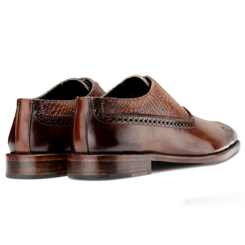 Mooney Patina Oxfords in Brown