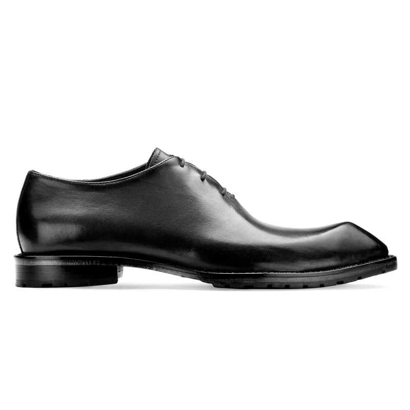 Connery Snip-Toe Black Oxfords