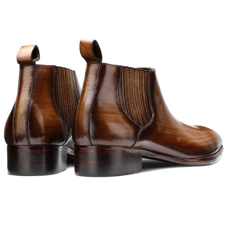 Arkle Chelsea Boots in Cognac