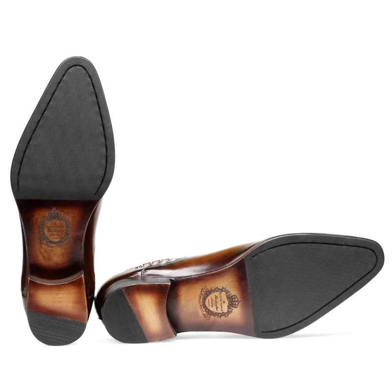 Arkle Chelsea Boots in Cognac