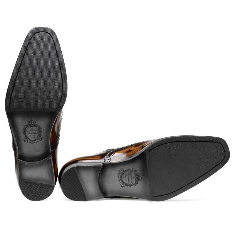 Hastings Marble Loafers in Brown