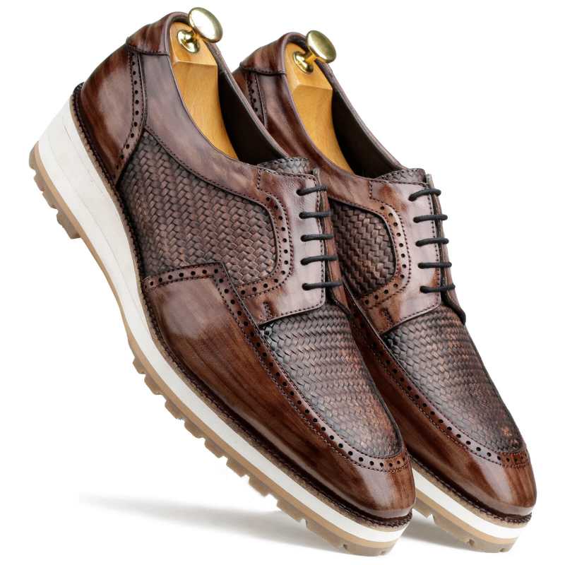 Stefan Weaved Derby in Brown