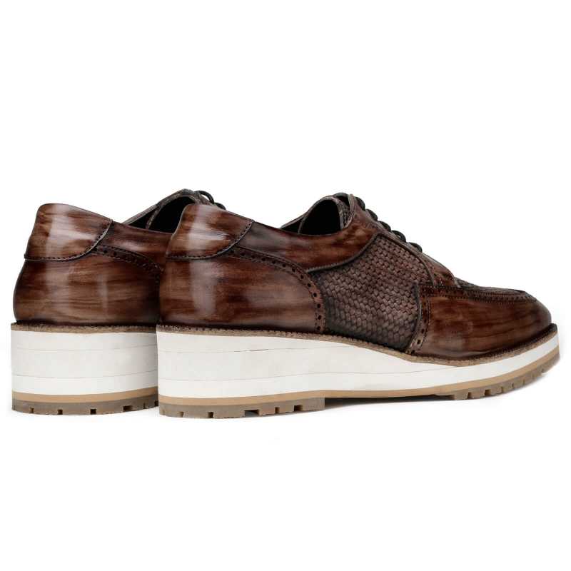 Stefan Weaved Derby in Brown