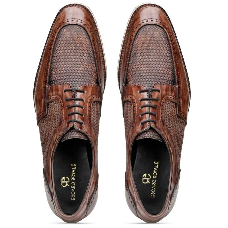 Stefan Weaved Derby in Brown