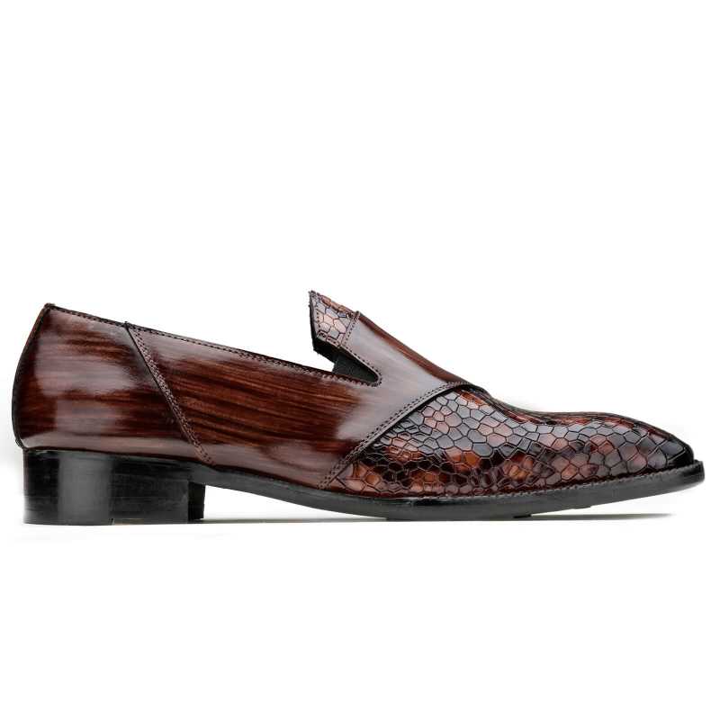 Romigi Designer Loafers in Brown