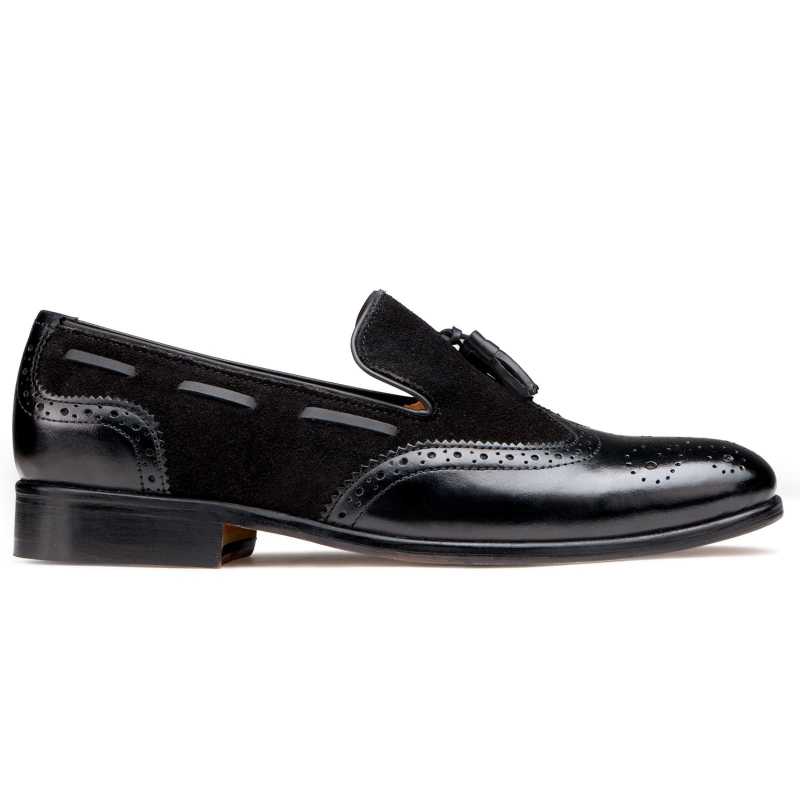 Chicago Tassel Loafers In Black