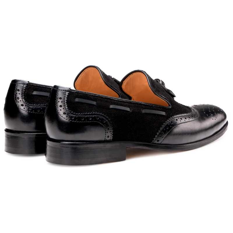 Chicago Tassel Loafers In Black