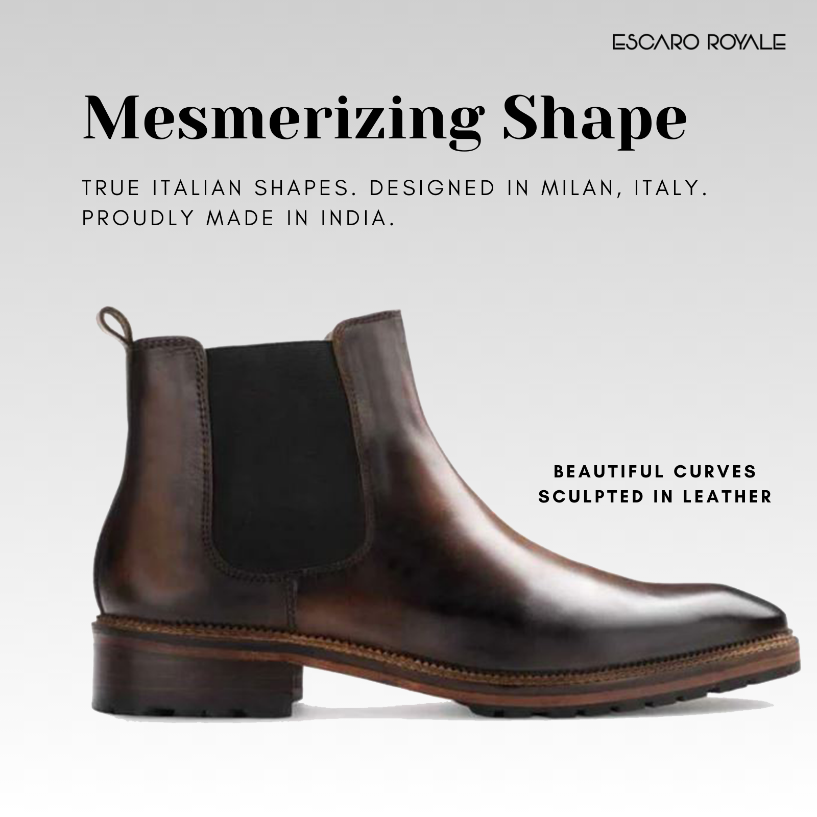 Goldbrow Classic Chelsea Boots in Brown