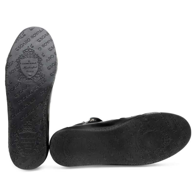 Phenom Hightop Patent Sneakers in Black