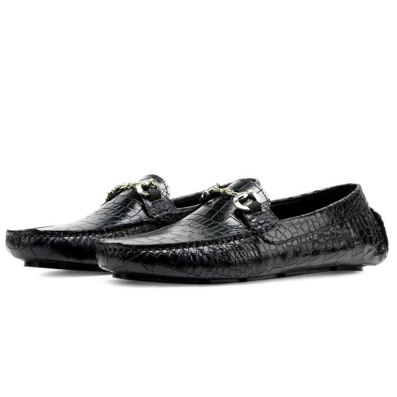 Eastman Horsebit Loafers in Black