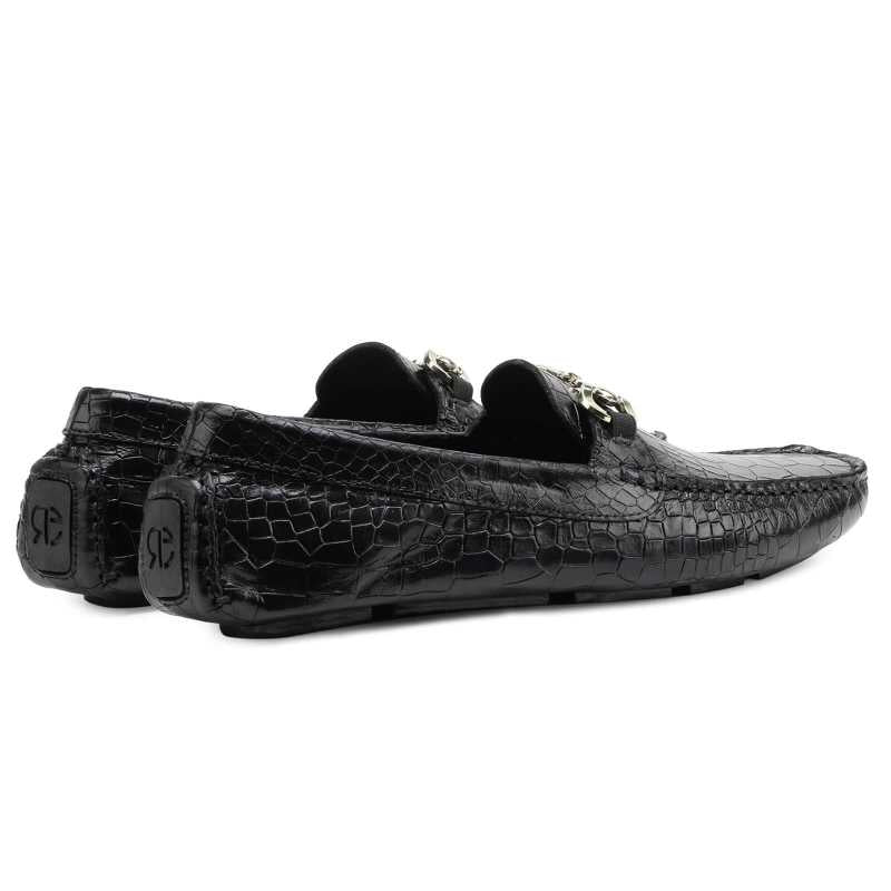 Eastman Horsebit Loafers in Black