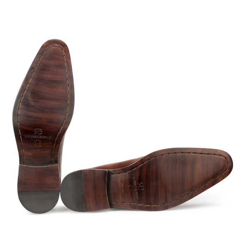 Woody Designer Oxfords in Brown