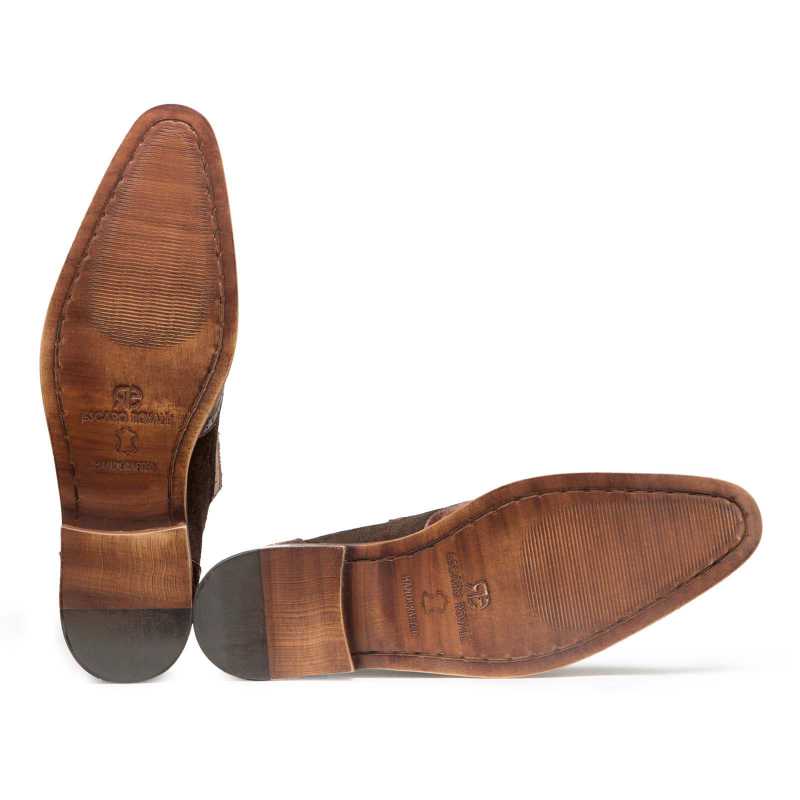 Vecasa Wingtip Loafers in BrownTan
