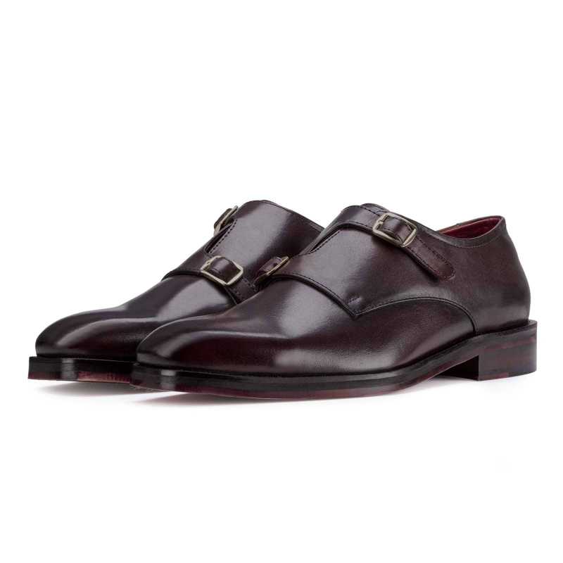 Vinnie Cross Monks in Brown