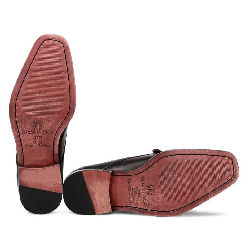 Vinnie Cross Monks in Brown