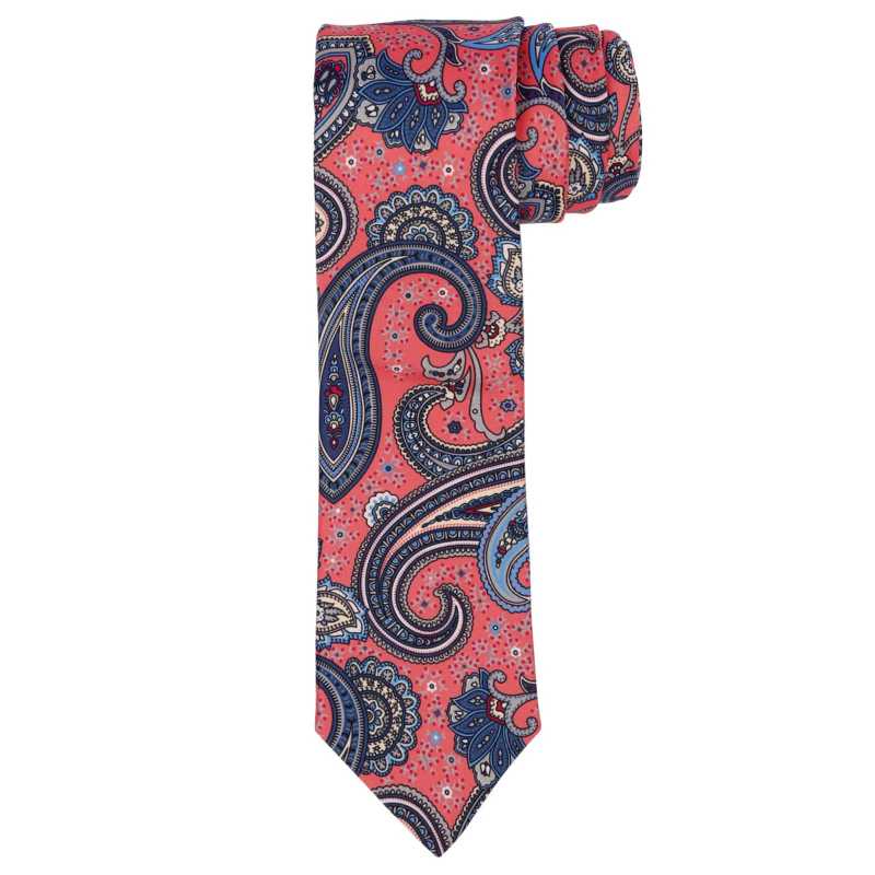 Beryl Blue Floral Tie